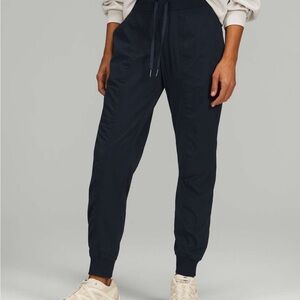 Lululemon Dance Studio Relaxed-Fit Mid-Rise Cargo Pants Womens Large Black